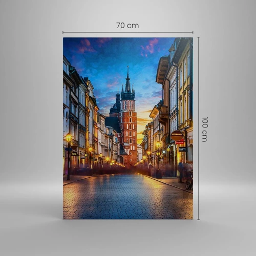 Quadro su tela - Stampe su Tela - La magia di Cracovia - 70x100 cm