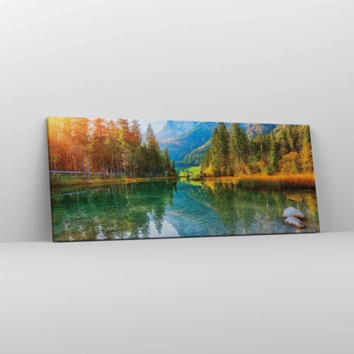 Quadro su tela - Stampe su Tela - La mitezza dell'autunno - 100x40 cm