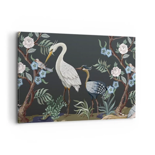 Quadro su tela - Stampe su Tela - La parata degli uccelli - 120x80 cm
