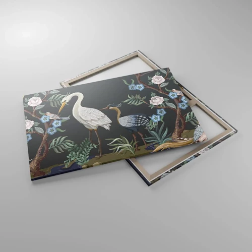 Quadro su tela - Stampe su Tela - La parata degli uccelli - 120x80 cm