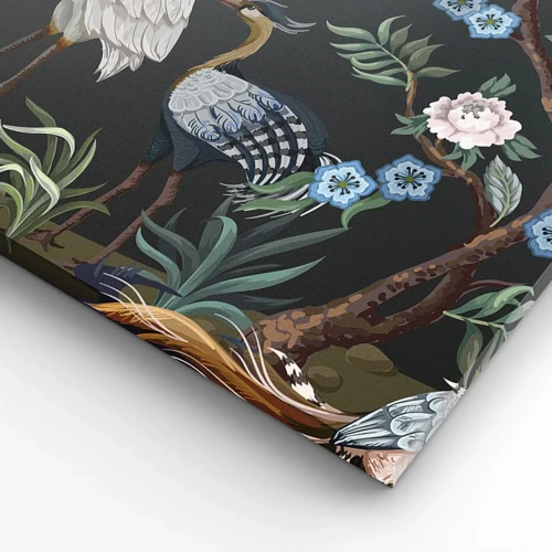 Quadro su tela - Stampe su Tela - La parata degli uccelli - 70x50 cm