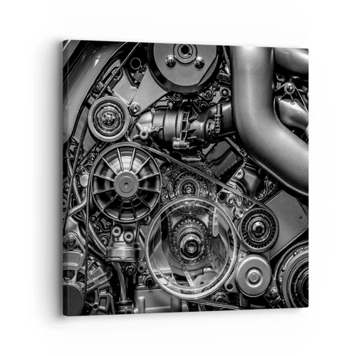 Quadro su tela - Stampe su Tela - La poesia della meccanica - 30x30 cm