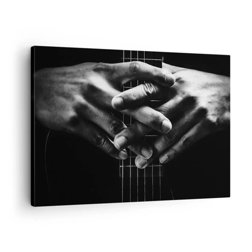 Quadro su tela - Stampe su Tela - La preghiera dell'artista - 70x50 cm