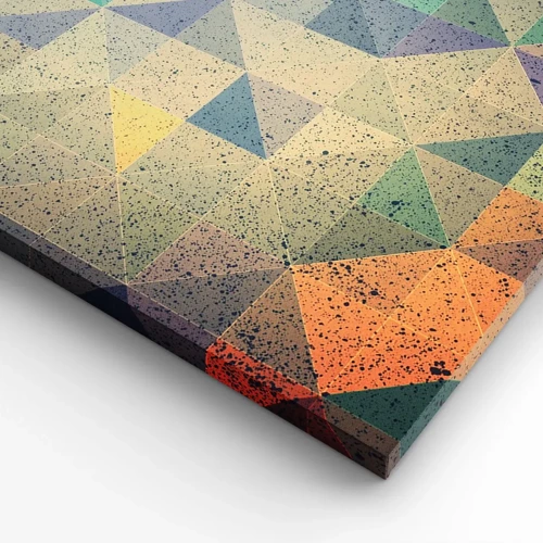 Quadro su tela - Stampe su Tela - La repubblica dei triangoli - 50x70 cm