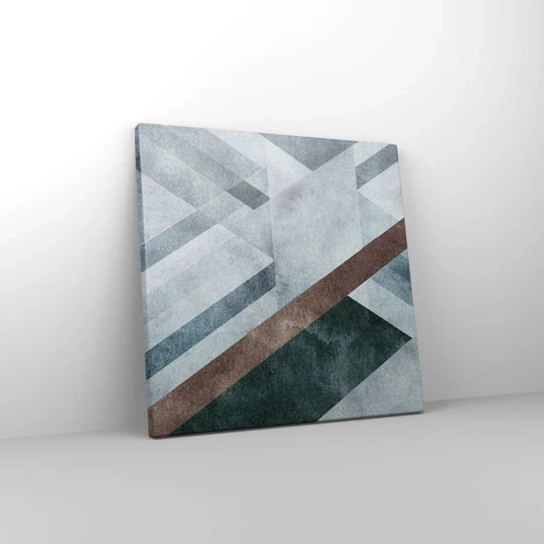 Quadro su tela - Stampe su Tela - La ricercata eleganza della geometria - 30x30 cm