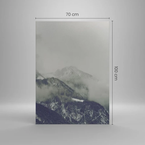 Quadro su tela - Stampe su Tela - La valle delle nebbie - 70x100 cm
