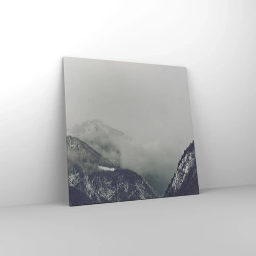 Quadro su tela - Stampe su Tela - La valle delle nebbie - 70x70 cm