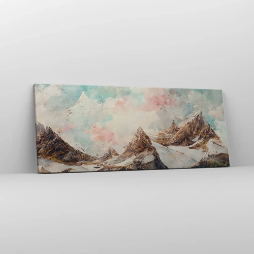 Quadro su tela - Stampe su Tela - Lame di roccia - 100x40 cm