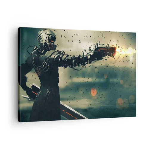 Quadro su tela - Stampe su Tela - L'arma assassina: il tuo Terminator - 70x50 cm