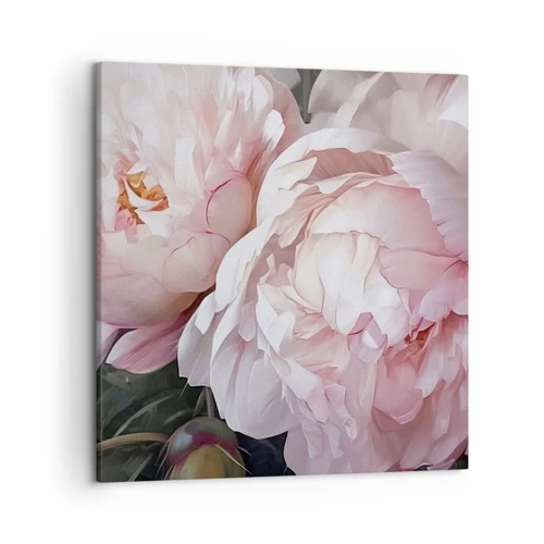 Quadro su tela - Stampe su Tela - L'attimo della fioritura - 50x50 cm