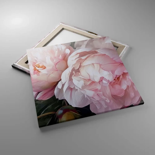 Quadro su tela - Stampe su Tela - L'attimo della fioritura - 60x60 cm
