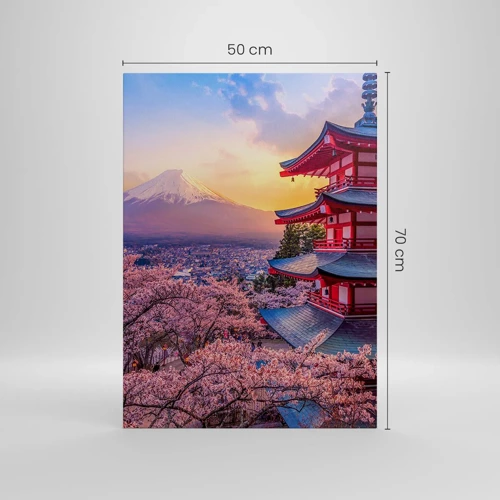 Quadro su tela - Stampe su Tela - L'essenza dell'anima giapponese - 50x70 cm
