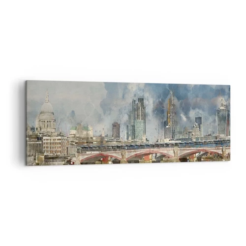 Quadro su tela - Stampe su Tela - Londra in tutta la sua bellezza - 140x50 cm