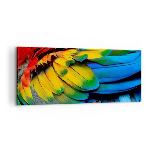 Quadro su tela - Stampe su Tela - L'uccello del paradiso - 100x40 cm