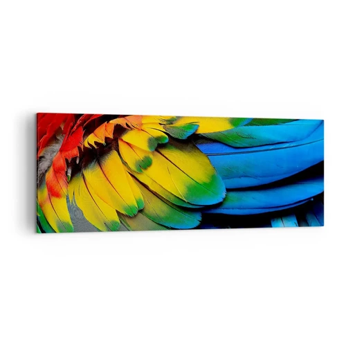 Quadro su tela - Stampe su Tela - L'uccello del paradiso - 140x50 cm