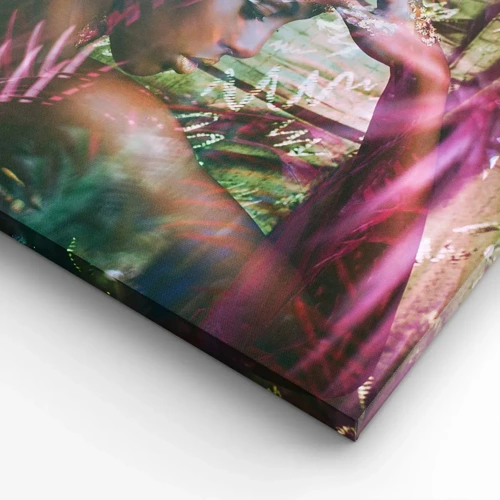 Quadro su tela - Stampe su Tela - Madre Natura nella giungla - 50x50 cm