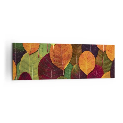 Quadro su tela - Stampe su Tela - Mosaico autunnale - 160x50 cm