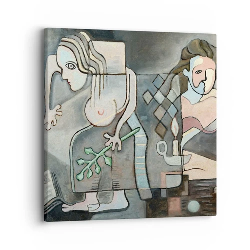 Quadro su tela - Stampe su Tela - Mosaico di spirito e materia - 30x30 cm