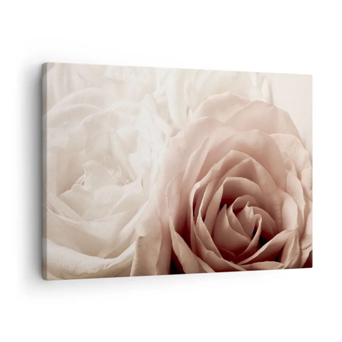 Quadro su tela - Stampe su Tela - Nel cuore della rosa - 70x50 cm