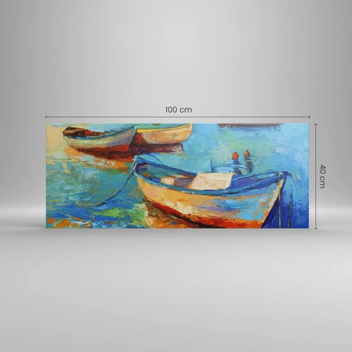 Quadro su tela - Stampe su Tela - Nella baia del sud - 100x40 cm