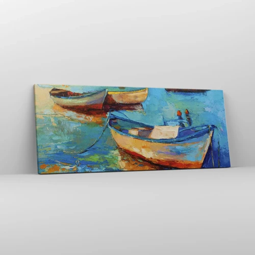 Quadro su tela - Stampe su Tela - Nella baia del sud - 100x40 cm