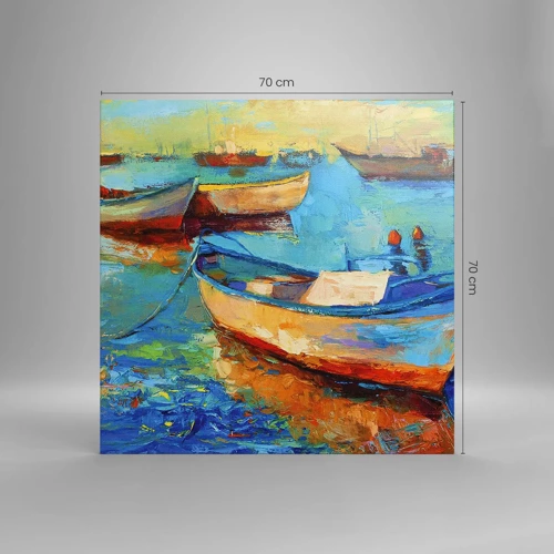 Quadro su tela - Stampe su Tela - Nella baia del sud - 70x70 cm