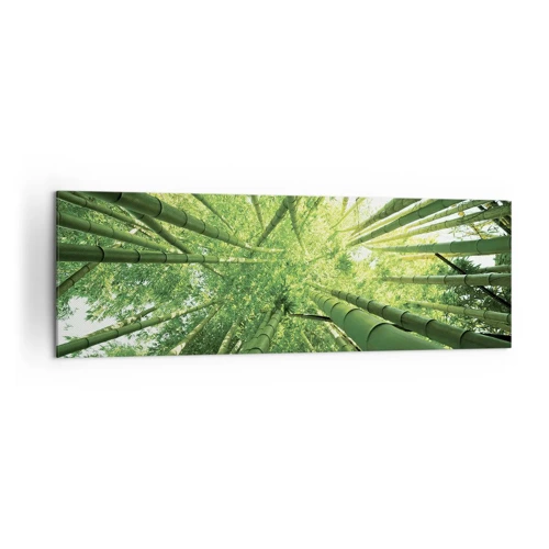 Quadro su tela - Stampe su Tela - Nella foresta di bambù - 160x50 cm