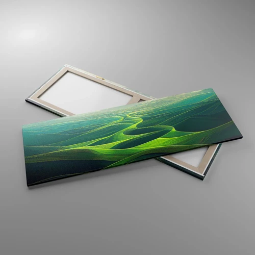 Quadro su tela - Stampe su Tela - Nelle valli verdi - 140x50 cm
