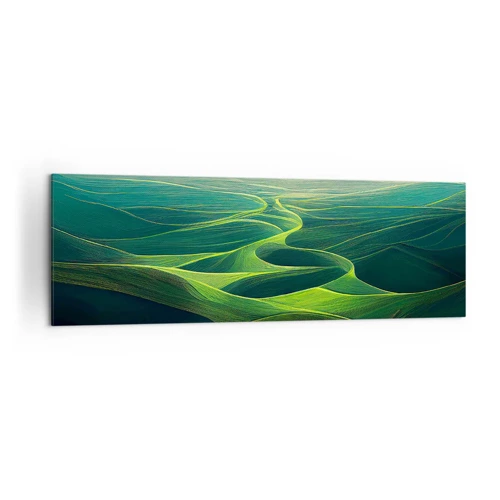 Quadro su tela - Stampe su Tela - Nelle valli verdi - 160x50 cm