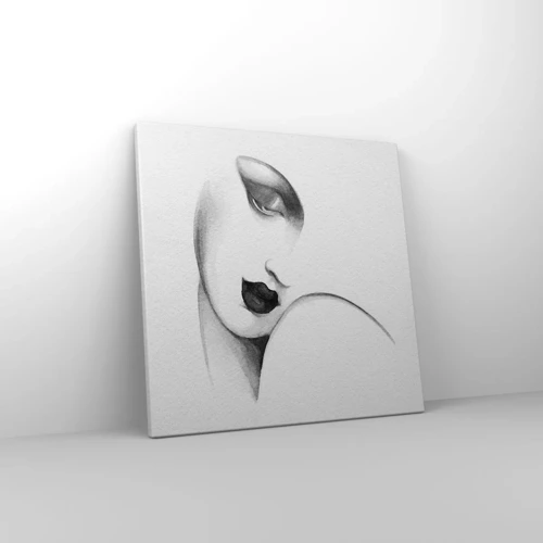 Quadro su tela - Stampe su Tela - Nello stile di Lempicka - 40x40 cm