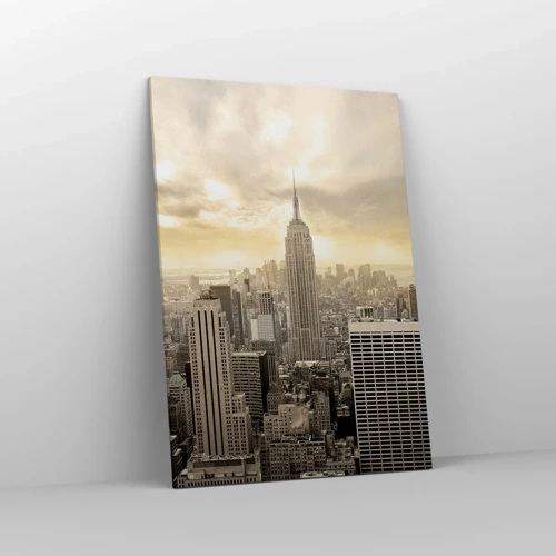 Quadro su tela - Stampe su Tela - New York in grigio - 70x100 cm