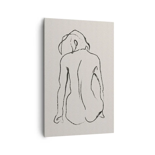 Quadro su tela - Stampe su Tela - Nudo di ragazza - 80x120 cm