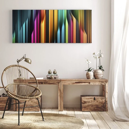 Quadro su tela - Stampe su Tela - Organi di luce - 100x40 cm