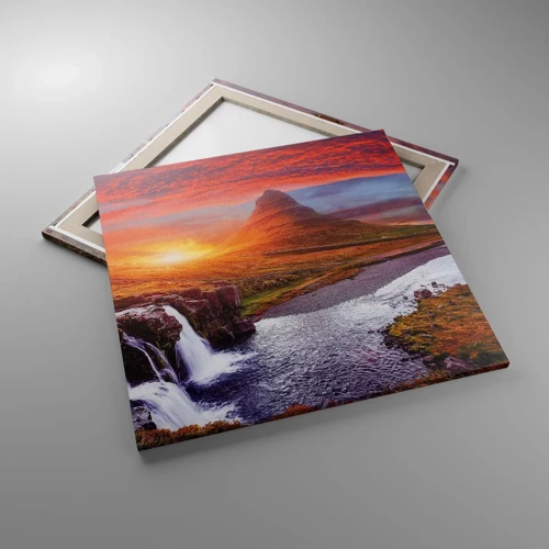 Quadro su tela - Stampe su Tela - Paesaggio della Terra di Mezzo - 70x70 cm