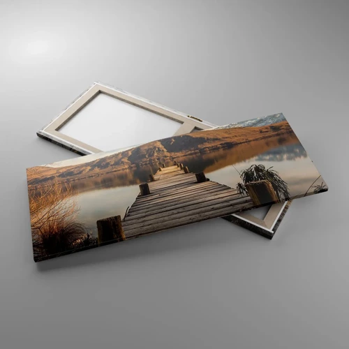 Quadro su tela - Stampe su Tela - Paesaggio nel silenzio - 100x40 cm