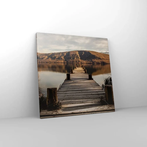 Quadro su tela - Stampe su Tela - Paesaggio nel silenzio - 50x50 cm