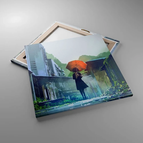 Quadro su tela - Stampe su Tela - Pioggia vivificante - 60x60 cm