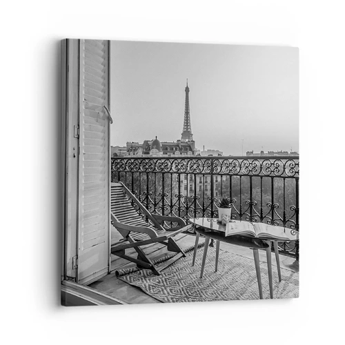 Quadro su tela - Stampe su Tela - Pomeriggio parigino - 30x30 cm