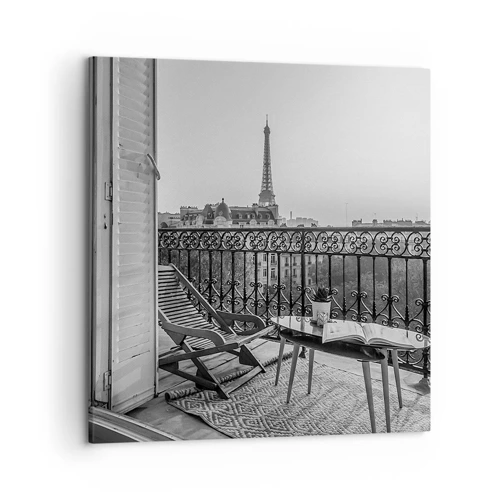 Quadro su tela - Stampe su Tela - Pomeriggio parigino - 50x50 cm