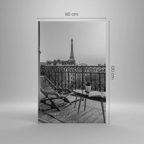 Quadro su tela - Stampe su Tela - Pomeriggio parigino - 80x120 cm