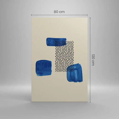 Quadro su tela - Stampe su Tela - Quartetto astratto - 80x120 cm