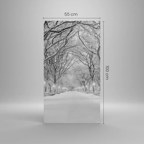 Quadro su tela - Stampe su Tela - Quattro stagioni: l'inverno - 55x100 cm