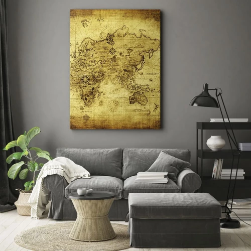 Quadro su tela - Stampe su Tela - Questo mondo è strano - 45x80 cm