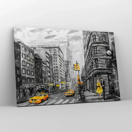 Quadro su tela - Stampe su Tela - Racconto di New York - 120x80 cm