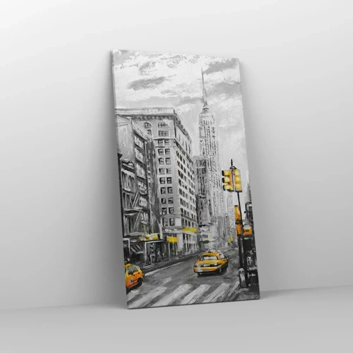 Quadro su tela - Stampe su Tela - Racconto di New York - 45x80 cm