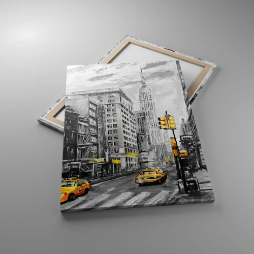 Quadro su tela - Stampe su Tela - Racconto di New York - 70x100 cm