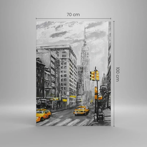 Quadro su tela - Stampe su Tela - Racconto di New York - 70x100 cm