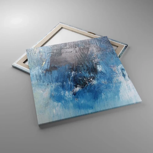 Quadro su tela - Stampe su Tela - Rapsodia blu - 70x70 cm