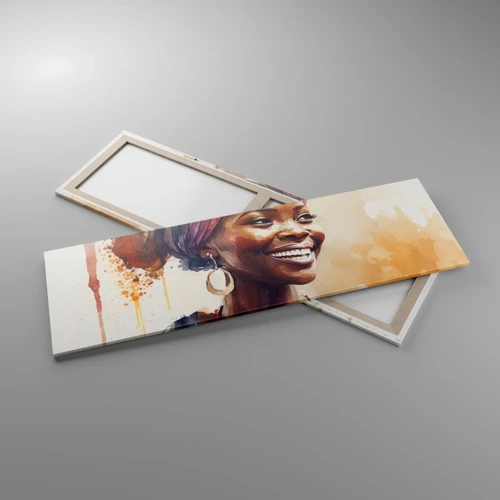Quadro su tela - Stampe su Tela - Regina africana - 160x50 cm