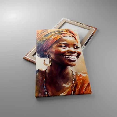 Quadro su tela - Stampe su Tela - Regina africana - 45x80 cm